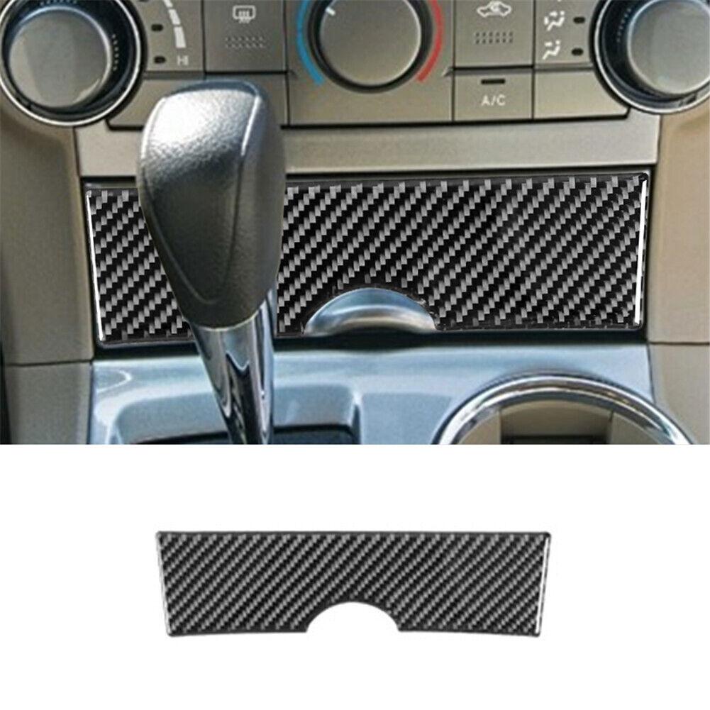 For Toyota Highlander 2008-2013 Central Storage Lid Trim Cover Carbon Fiber 1pcs