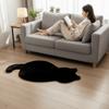 Cute Cartoon Faux Rabbit Fur Rug Solid Color Soft Fluffy Carpet Decorative Anti-slip Mat Bedroom Carpets