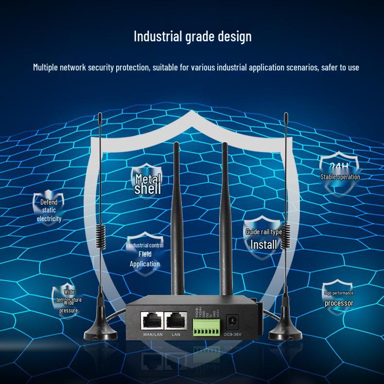 Xing Heng Xun 4G Industrial Router with Multi-Protocol Modbus MQTT Support