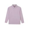 Men S Long Sleeve Polo Shirt Of9612gb Purple