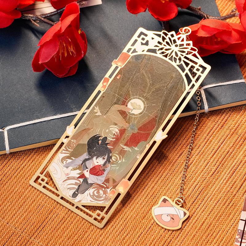 Anime Tian Guan Ci Fu Hua Cheng Xie Lian TGCF Cosplay Birthday Bookmarks Souvenir Tassels Pendant Decor Collection Cosplay Gift