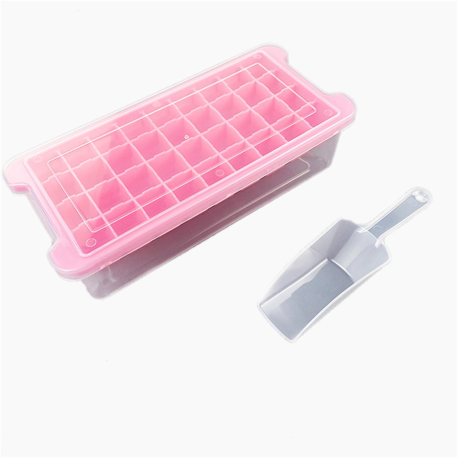 

Виски, лед, лед, лоток для льда, бытовой ящик для льда, многоразовый One Size розовый