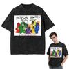 T-shirts Streetwear Shadow Wizard Money Gang We Love Casting Spells T-shirt Lavé Manches Courtes Hip Hop T-shirts Tops Tees