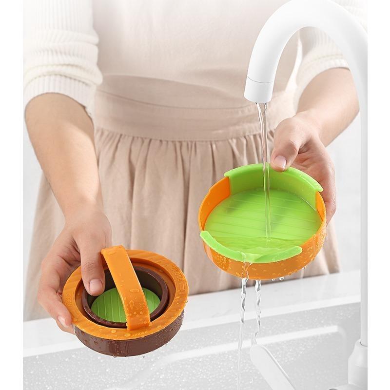 Hamburger-Presse-Set - Runde Fleisch-Patty-Form mit Presse, Spatel & Schneider-Set, Perfekt für hausgemachte Burger, BBQ & Küchenkochen