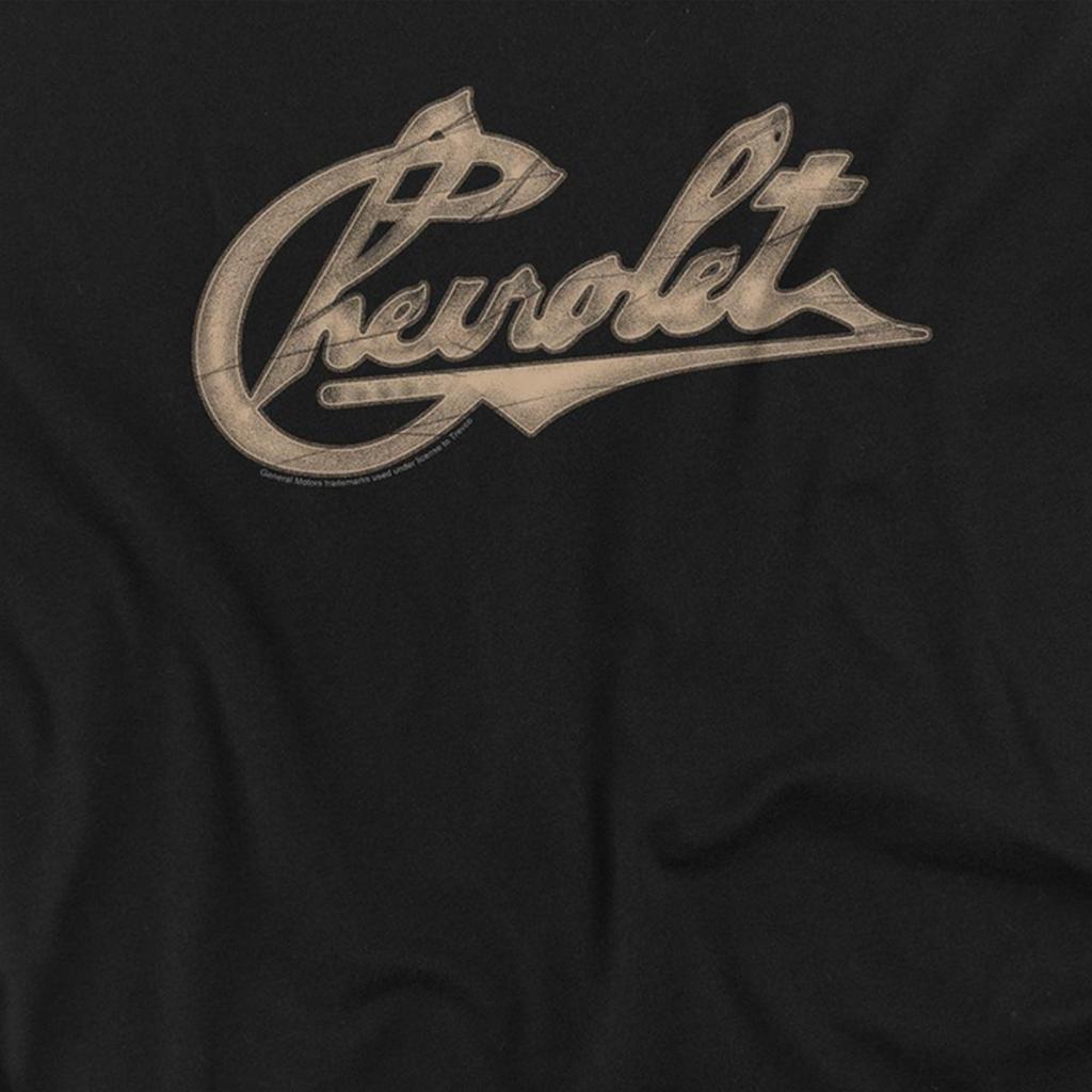 Chevrolet Unisex Adult Script Graphic Logo T-Shirt