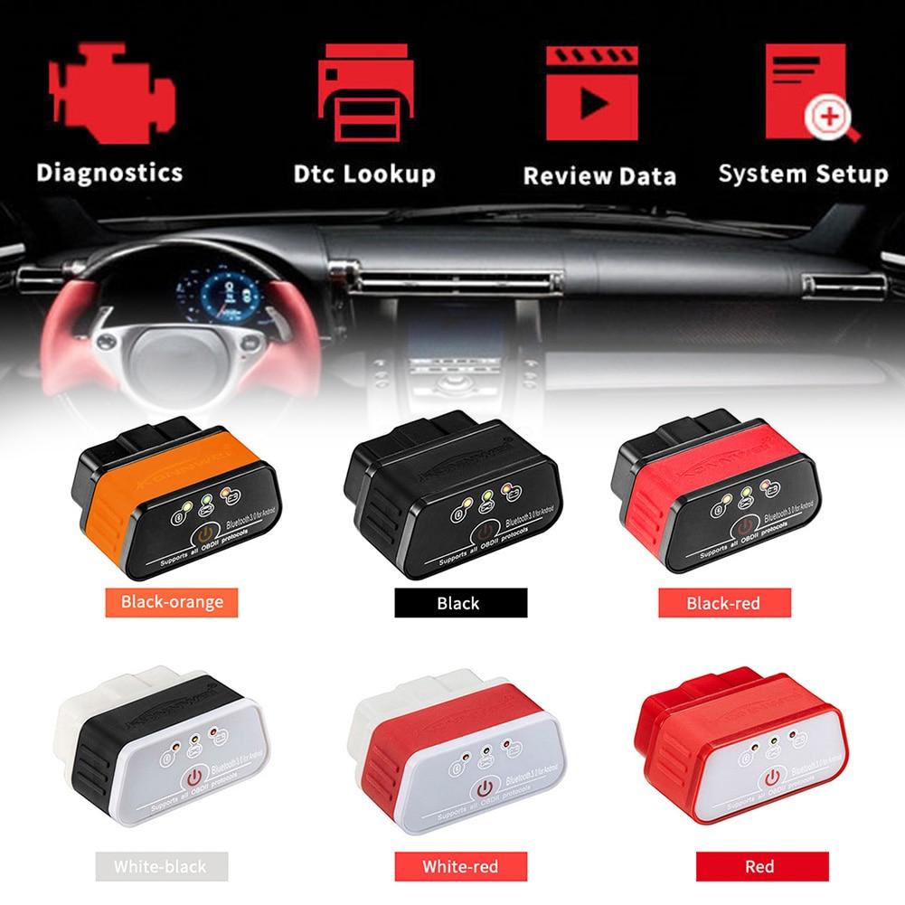 KW903 Wireless OBD2 Scanner 12V Diagnostic Code Reader for Android Devices ELM327 Auto Code Reader OBDII Tool