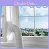 White Window Seal For Mobile Ac Units Dust Barrier For Home And Office