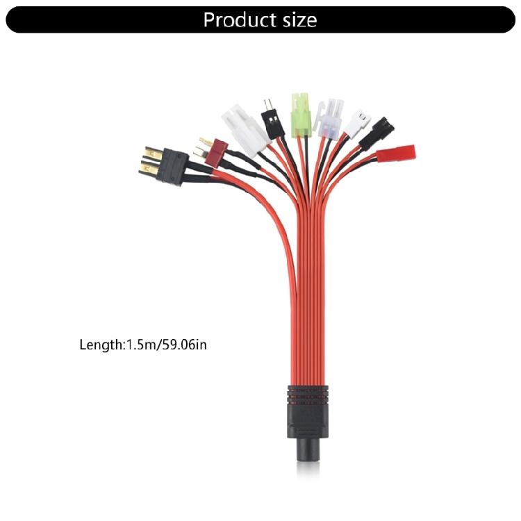 NiMH Battery Charging Adapter for 2s-10s 2.4-12V Power Adapter Multiple Function for Indoor/Outdoor Activity