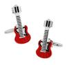Music Series Men' Fashion Cuff Links Musical Instrument Guitar Microphone Piano Violin Drum DJ Design Quality Brass Cufflinks