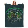 The Magnus Archives Logo Blankets Flannel Throw Blanket Lightweight Throw Blankets for Couch Bedding Travel Throws Bedspread