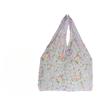 Magic Stretch Bubble Pleated Tote Bag Reusable Washable Multifunctional Shopping Bag for Travel Daily Use