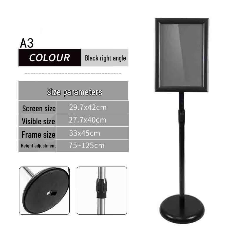 Stainless Steel Vertical Sign Holder