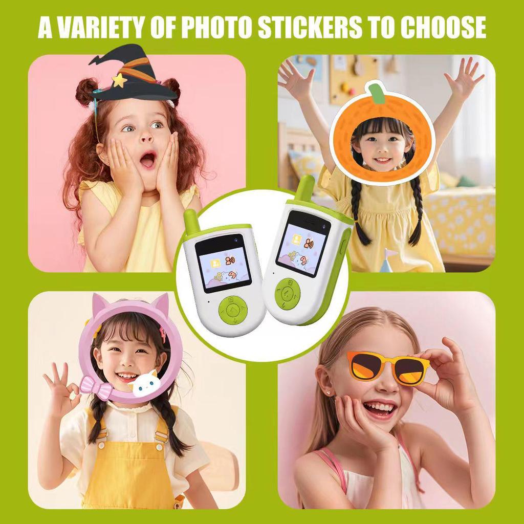 Long-Range Children's Walkie-Talkie with Video Call for Parent-Child Interaction