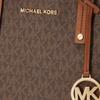 Michael Kors Jet Set Travel Monogram Drawstring Tote Bag Women tote Dark-Brown 35T9GTVT1V-200
