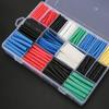 670pcs Mixed Colored Heat Shrink Tubing Wrap Cable Sleeve Shrinkable Tube