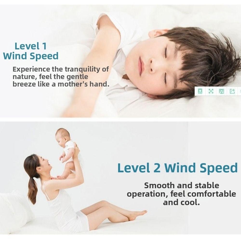 2 Gear Speed USB Tower Fan Low Noise Electric Floor Fan Mini Vertical Conditioner Home Living Room