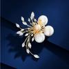 Retro Baroque Flower Girl's Exquisite Luxury Temperament and High-end Sense Brooch