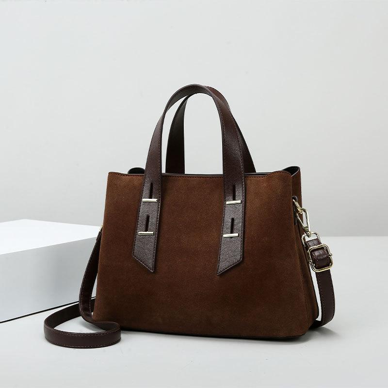 Women's Handbag New Frosted Bag, Women's High-end Sense, Large Capacity Tote Bag, Daily Commuting Shoulder Bag