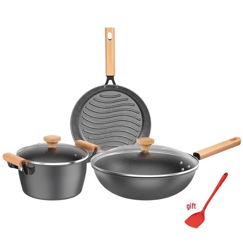 Kambach Maifan Stone 3-Piece Cookware Set