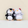 Cute Little Hat Penguin Keychain Cartoon Girl Backpack Decoration Gift Toy Plush
