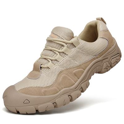 Large Size New Climbing Hiking Shoes for Men's Sports Casual Shoes for Low-top Outdoor Wear-resistant Hiking Shoes for Men