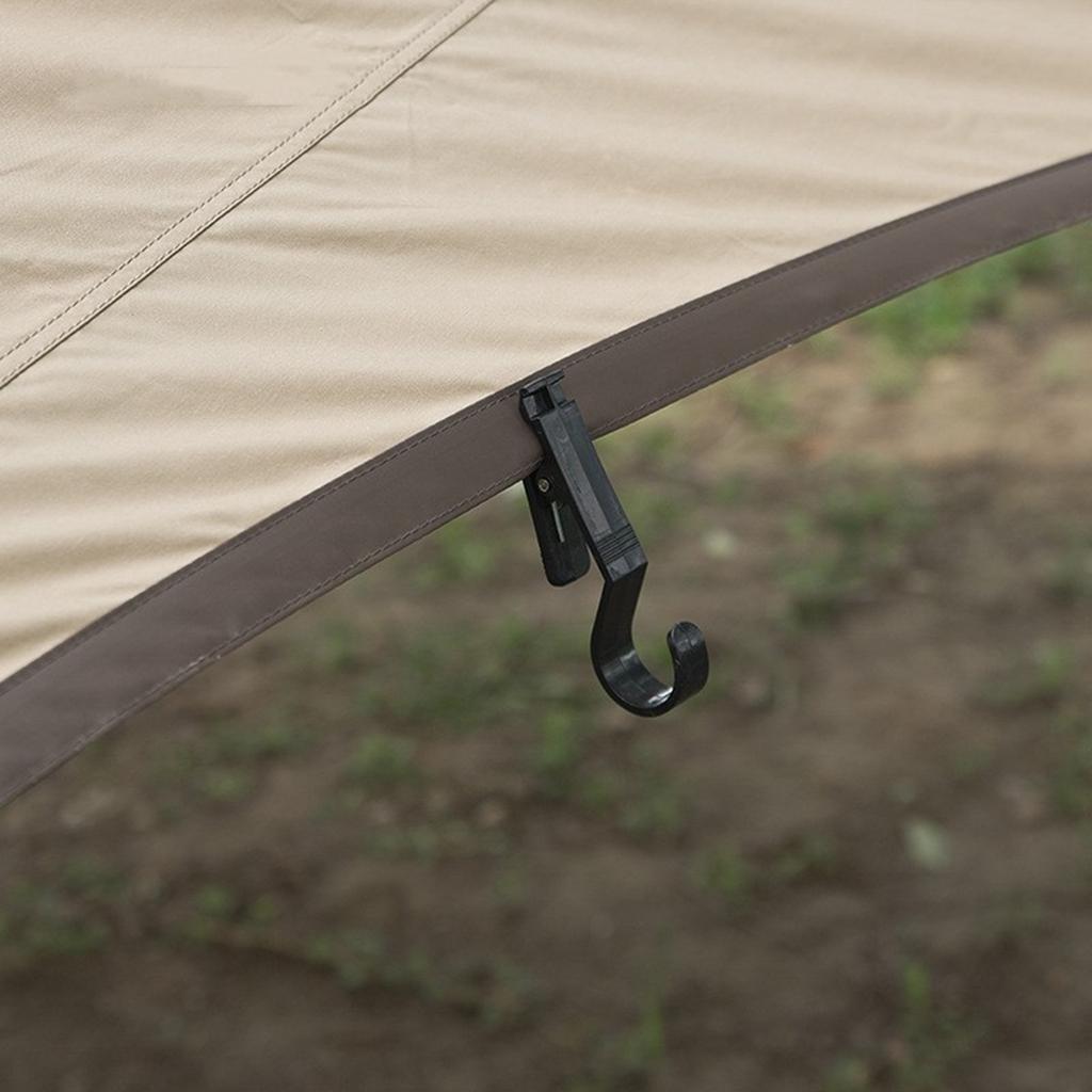 8 Pcs Heavy Duty Tent Lights Hook Canopy Clip Practical Clothespin Outdoor Camping Clips Tent Accessories Easy to Use