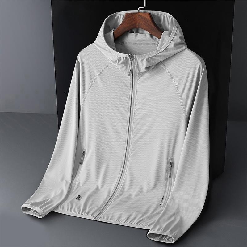 1011 Couple Hooded Sunscreen Clothing Breathable Light Outdoor Sunscreen Clothing Fishing Sunscreen Clothing Men