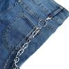 Modischer Metallanhänger Hosenkette Punk Rock HipHop Taillenkette Y2K Jeans Hosen Schmuck Zubehör für Männer Frauen