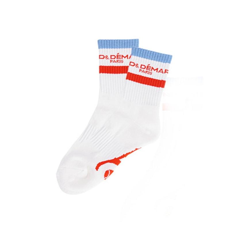 ROND&DEMARRER [Unisex] Signature Sports Mid-Calf Socks (Striped Ver.)