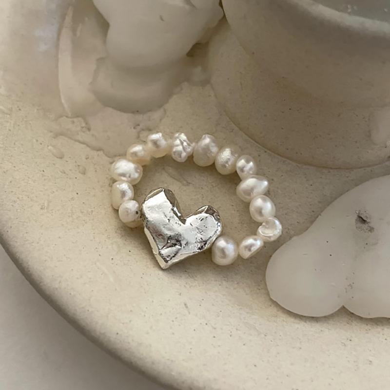 Кольца Foxanry с жемчугом для женщин — фото 3