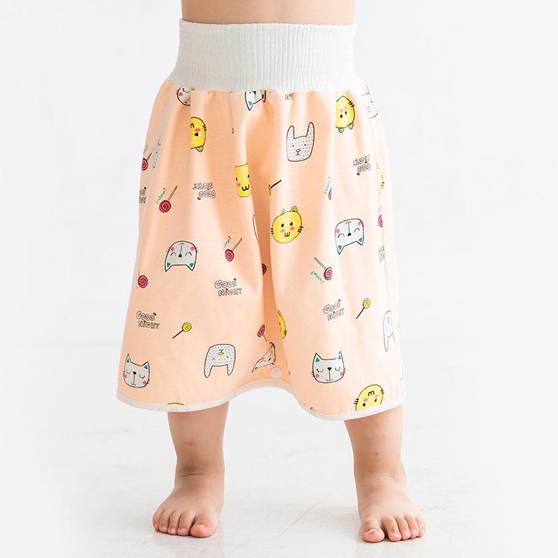 Baby Diaper Waterproof Skirt Infant Leak-Proof Urine Training Pants Cloth Diapers Kids Nappy Sleeping Bed Potty Trainining Items