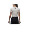 Nike SS SLM CRP GFX Tee Rair Fashion Round Neck Breathable Comfortable Versatile Short Sleeve Regular T-Shirt Women Tops White IB2921133