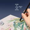 Beginner Calligraphy Brush: Medium Soft Wolf & Sheep Hair, Ideal for Students & Adults for Regular & Running Script, Chinese Painting & Copying.
