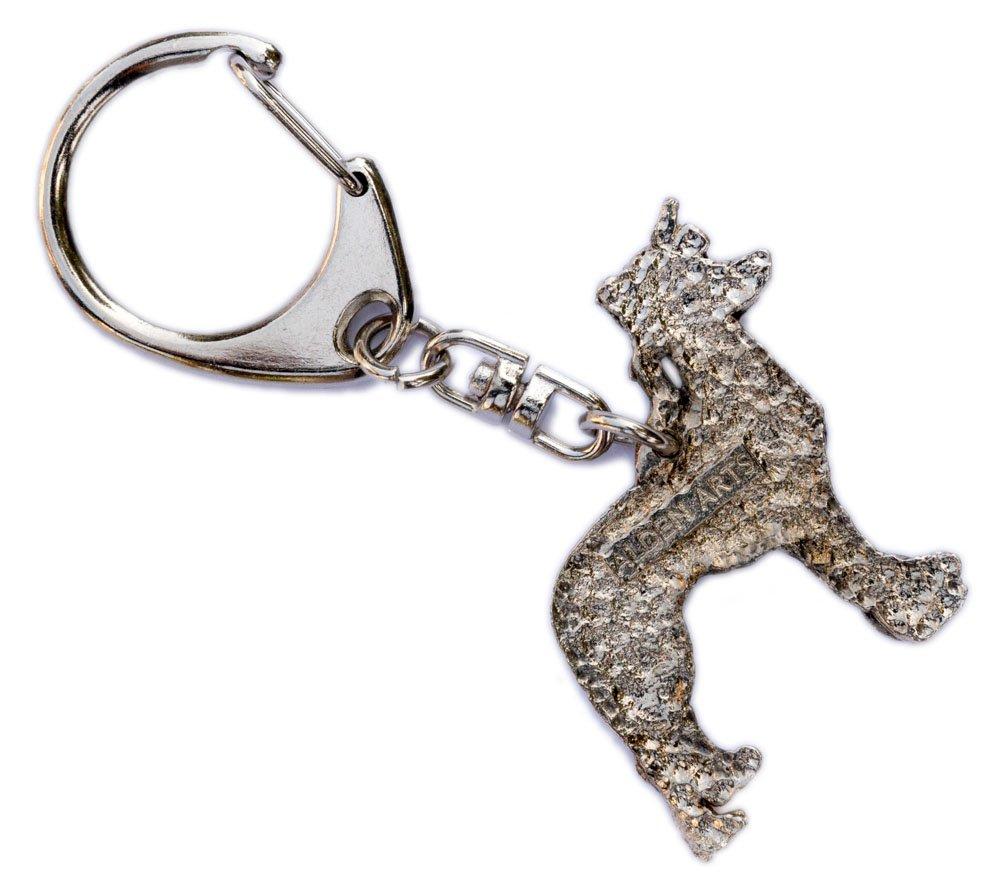 Chinese Crested Dog Made in England Art Dog Keychain Collection