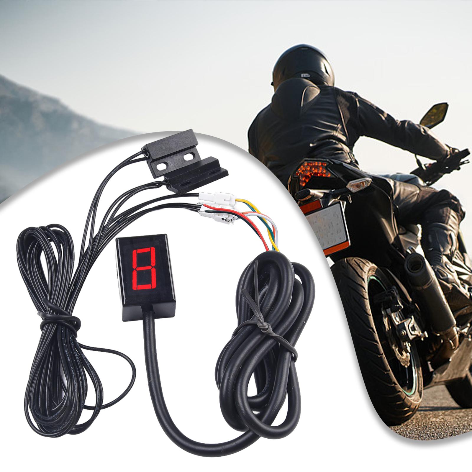 Electronic Tachometer Display Shift Level Digital Display Easy To Install Electronic Installation Motor Profile
