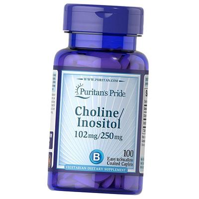 Colina e Inositolo, Colina Bitartrato Inositolo, 100caplets (36367249)