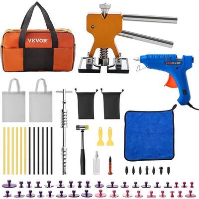 69PCS Car Body Dent Puller Kit Paintless Dent Repair Tool with Gold Puller Dent Repair Kit Hammer [42]