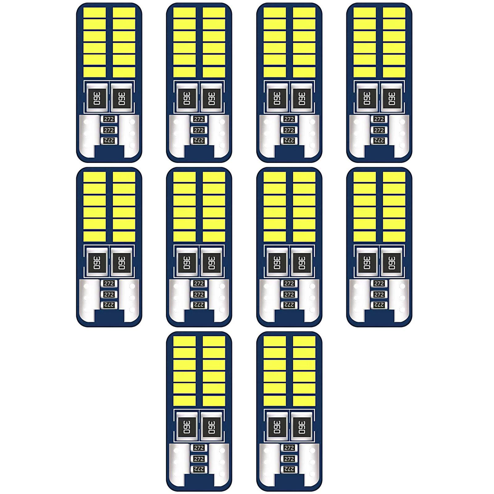 

Plugs & Play T10 LED Clearance Lights Aluminum T10 LED Parking Lights for personalizes Car Lighting Effects & Safety