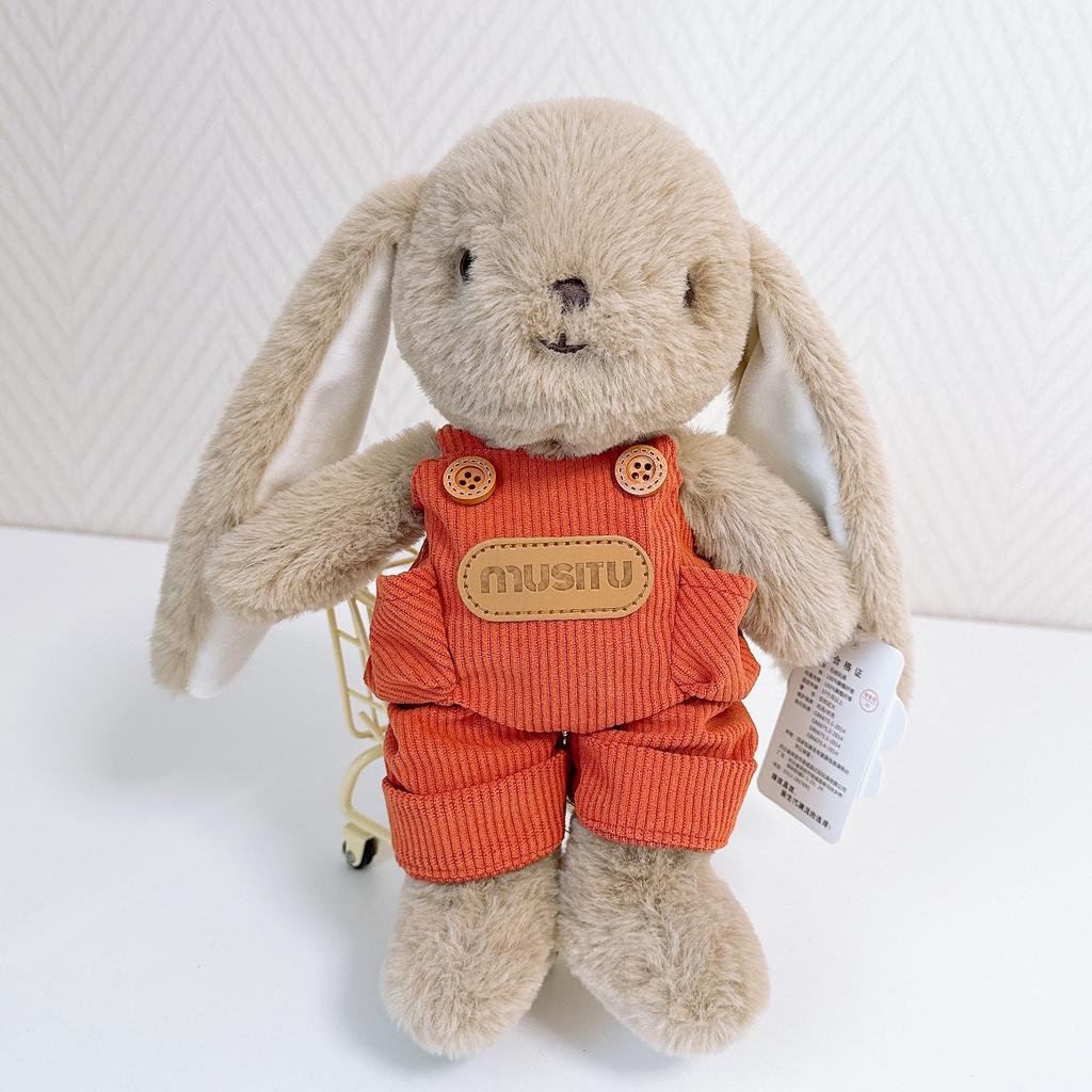 Musi Rabbit Annie Long Ear Bunny Plush Doll Soft Stuffed Animal Sleep Companion Sleeping Pillow Toy For Kids Girls Birthday Gift