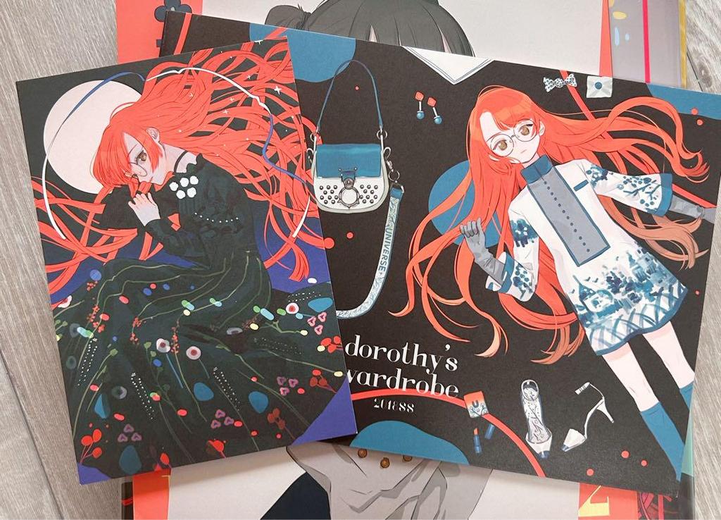 [USED] Illustrator Question 7 3-book set with postcard Commitia