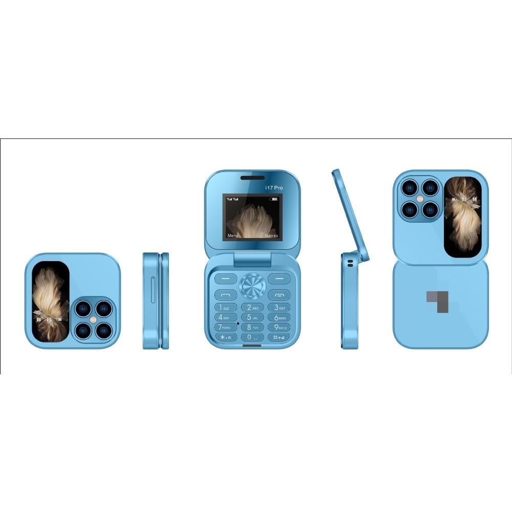 I17pro Flip Phone Mini Elderly Machine Dual Card Dual Standby Loud Large Character Function Machine