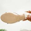 Fashion Ladies Shoes 2025 Summer New Modern Women's Open Toe Slippers Outdoor Fashion Bow Tie Thin Heels Sandals Leisure Dress Slippers