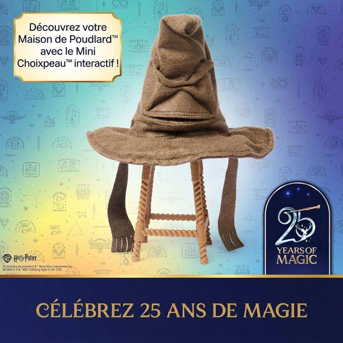 Interactive Mini Magical Sorting Hat Wizarding World - Sounds and Phrases - SPIN MASTER - From 6 Years