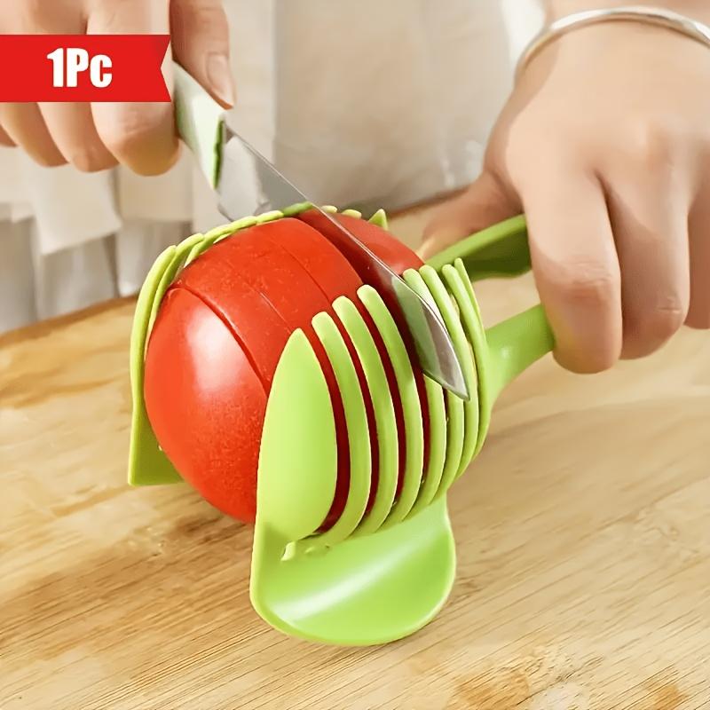

Multifunctional ABS Plastic slicer - 1One Pack Convenient for cutting vegetables and eggs Suitable for cutting tomatoes Potatoes Apples and Nordic Green