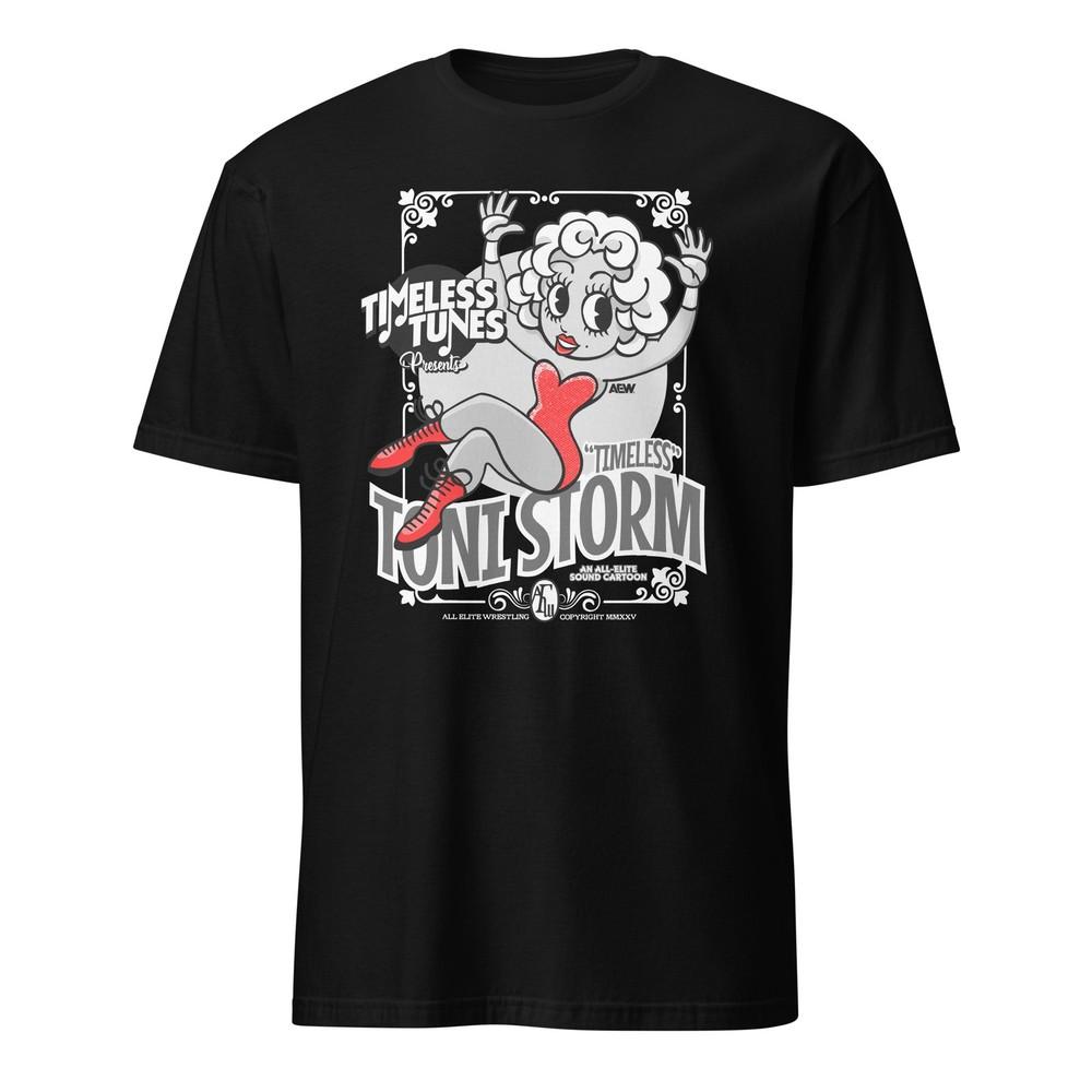 Toni Storm  Timeless Tunes Official AEW TShirt Unisex T-Shirt M