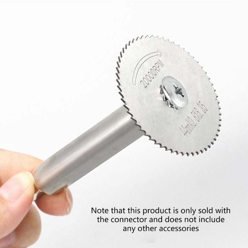 Extended Use High Carbon Steel Hexagon Shank Rod Includes Screw Washer Ensuring Firm Sawing Blade Connection on Drills