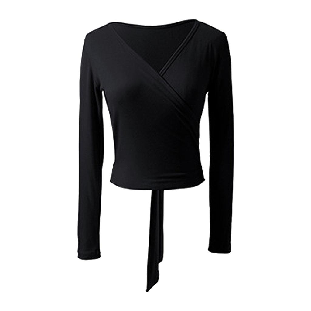 Women's Open Front Ballet Cardigan Dance Shawl Long Sleeve Bolero Shrug Shawl Jacket Wrap Cover Ups