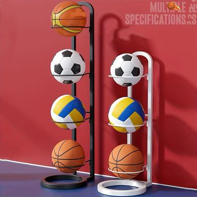 Supporto per basket da interno per bambini, cestino portaoggetti per pallone da calcio, supporto per pallavolo per asilo nido