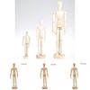 Wooden Human Artist Manikin Drawing Model Unisex Male Female Sketching Tool