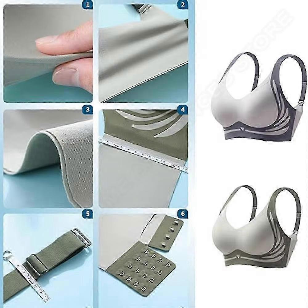 Super Gather Bra | Wireless Push-Up Bra, Women Comfortable Gather Bra,Lift Bras